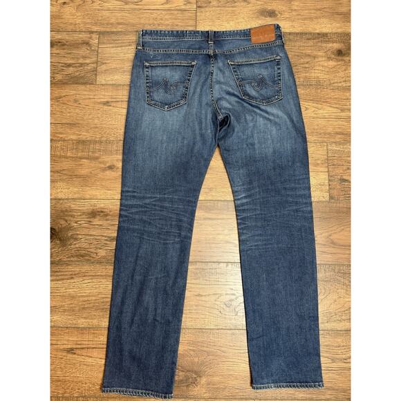 AG Adriano Goldschmied Men's The Graduate Tailored Leg Blue Jeans Sz 36x33 - Picture 6 of 9